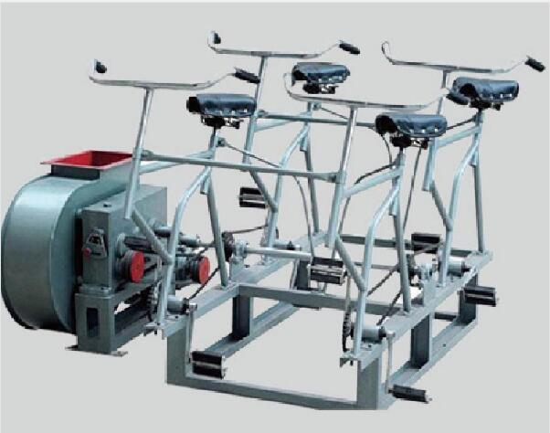 脚踏电动两用风机